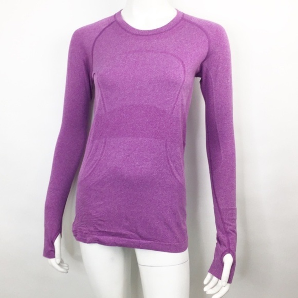 Purple Swiftly Tech Long Sleeve Lululemon Top